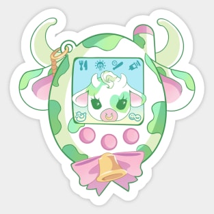 Moolisa Tamagotchi Green Sticker